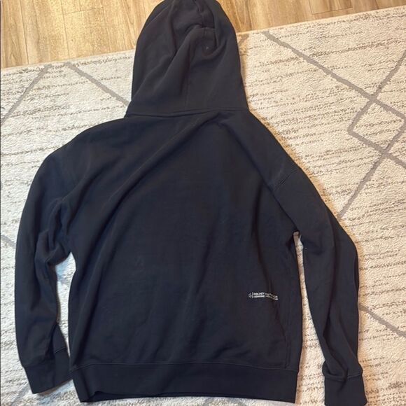 Black Mickey Mouse Sweatshirt Hoodie Size Large Mickey and Friends Genuine Mouse - Picture 4 of 6